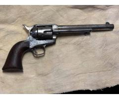Antique Colt Cavalry Revolver - Ainsworth Inspected 1874 Mfg.