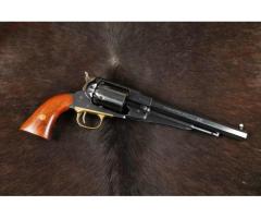 Pietta 1858 New Army Steel Frame Percussion BP .44 Cal 8” Revolver Antique