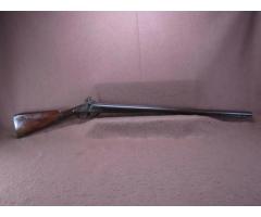 Antique Unknown Maker 12 Ga Percussion Hammer Double 32