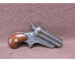 Antique C Sharps Model 4B 32 RF 4 Shot Pepper Box Derringer 2.5