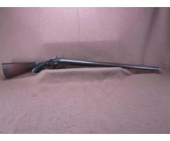 Antique CG Bonehill 16 Ga SXS Hammer Double 28
