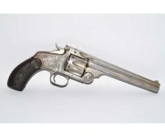 Antique EARLY Smith & Wesson New Model No 3 Target Revolver 32-44 S&W