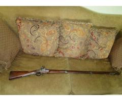WAR OF 1812 GUN U.S M1808 FLINTLOCK MARYLAND STATE MILITIA MUSKET MFG 1814