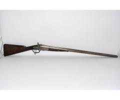 Nice Large Antique British EM Reilly SxS Hammer Underlever Shotgun 8 BORE