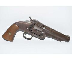 Antique Smith & Wesson No 3 First Model American Oil Hole Revolver 44 S&W