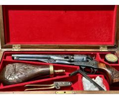 COLT 1861 NAVY GENERAL CUSTER IN PRESENTATION CASE, 1 OF 500