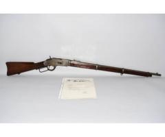 Antique Winchester 3rd Model 1873 Lever Action Musket 44-40 44 WCF W Letter