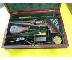 Civil War 1858 Remington Army 44 Colt Cased