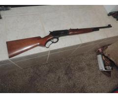 Browning 71 In 348 Caliber Rifle With 20 Inch Barrel Like New