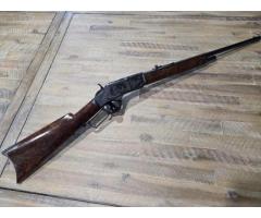 Winchester 1873 Rifle Custom 3X Walnut Engraved 22LR 1/2 Octagon Beauty!