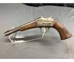 Vintage Remington 1871 Rolling Block Pistol - .50 Caliber w/ 8