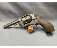 Antique Belgian Revolver Circa 1900 - .38 Cal 6rnd Cylinder & 4