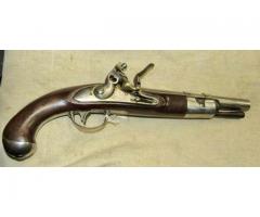 Super Original Flint Simeon North Model 1816 .54 Cal US Martial Pistol