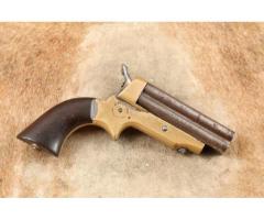 Sharps Model 2A Pepperbox Single Action .30 Rimfire 3” Brass Frame Pistol