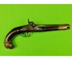 Antique US Civil War Eagle Head Percussion Pistol Handgun