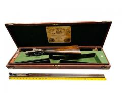 Antique 1860's William Rochester Pape 12Ga Pinfire Shotgun Original Case