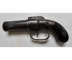 WILLIAM W. MARSTON 6-Shot .32 Caliber PEPPERBOX Revolver 1850s Era