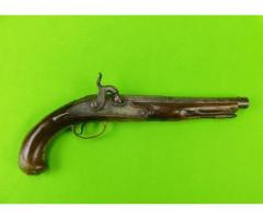 Antique 19 Century Spanish or Italian Lazaro Lazarino Percussion Pistol