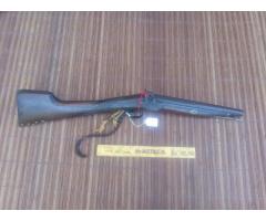 Percussion 12 Gauge Sawed Off Shotgun Knee Pistol Pirate Gun Decorated.
