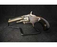 ANTIQUE SMITH & WESSON MODEL 1 3rd CHANGE, 7 SHOT 22 SHORT 1870's
