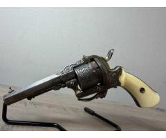 Antique Pinfire Revolver Système Lefaucheux 6-Shot 3.4