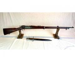 Antique Springfield Model 1896 Krag-Jorgensen Rifle Bayonet Scabbard