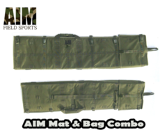 AIM Shooting Mat and Gun Case Combo