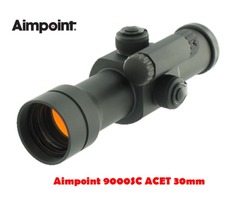 Aimpoint 9000SC ACET 30mm 2 MOA Black Red Dot Sight