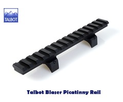 AL Talbot Blaser 93 Flat Weaver / Picatinny Rifle Scope Mount Rail