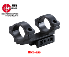 BKL-253 1 inch 1 Piece 3″ Long Cantilver with 1-5/8″ Clamping Length Medium Scope Mount