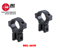 BKL-257H 1 inch 2 Piece Single Strap High Mount