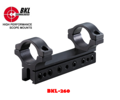 BKL-260 1 inch 1 Piece 4″ Straight Medium Scope Mount