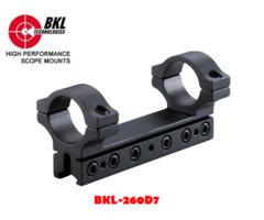 BKL-260D7 1 inch 1 Piece 4″ Drop Compensated Straight Medium Scope Mount