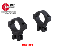 BKL-300 2 Piece Single Strap Medium Scope Rings