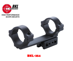 BKL-354 30mm 1 Piece Single Strap 4 inch Long Offset Cantilever Medium Scope Mount