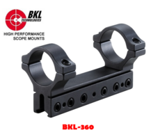 BKL-360 30mm 1 Piece 4 inch Long Unitized Dovetail Medium Scope Mount