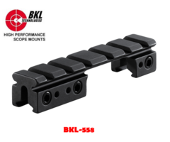 BKL-558 3/8 or 11mm Rail to Weaver 1 Piece 4″ Action Bolt Adapter