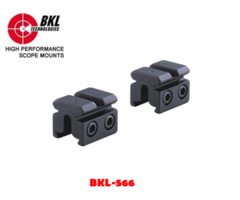 BKL-566 2 Piece 1 inch Long Dovetail to Weaver / Picatinny Adapter Mount
