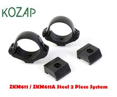 BRNO BRNO ZKM611 / ZKM611A Hex Clamp 2 Piece Steel Rifle Base