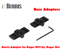 Burris Rifle Base Adapter for Ruger 77/22 Redhawk 77/44 & Ruger No1