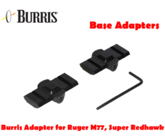 Burris Rifle Base Adapter for Ruger M77 Super Redhawk Ruger to Weaver / Picatinny