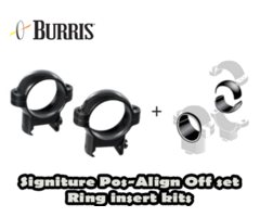 Burris Signature Pos-Align Off set Ring insert kits