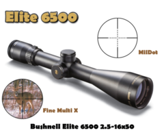 Bushnell Elite 6500 2.5-16×50 Rifle Scope