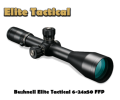 Bushnell Elite Tactical ERS 6-24×50 Riflescope