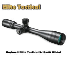 Bushnell Elite Tactical LRS 5-15×40 Mildot Riflescope