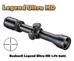 Bushnell Legend Ultra HD 1.75-5×32 Multi X Rifle Scope