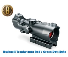 Bushnell Trophy Tactical MP 3 MOA 2×32 Red / Green Dot Sight